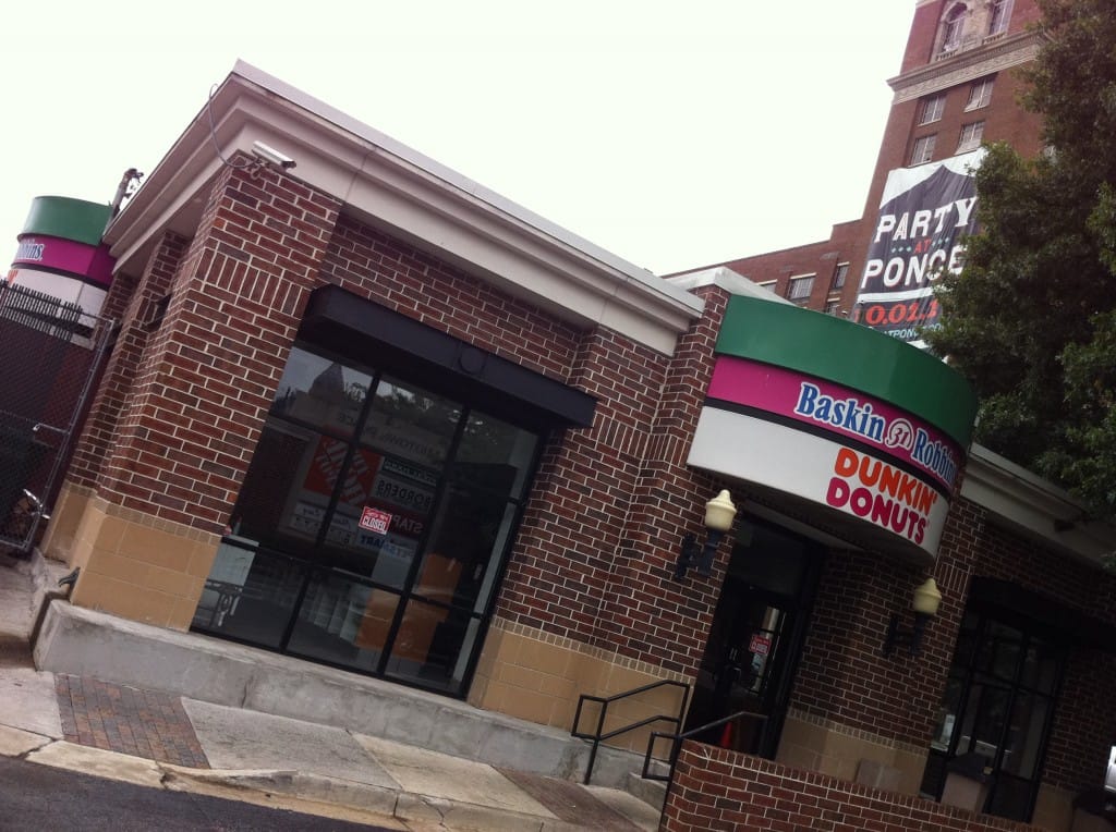 Dunkin' Donuts on Ponce de Leon Avenue ~ what now atlanta