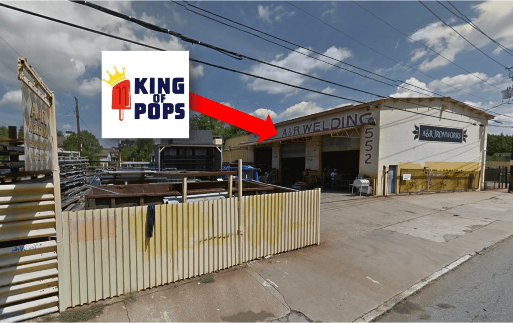 King of Pops Replacing A&R Ironworks