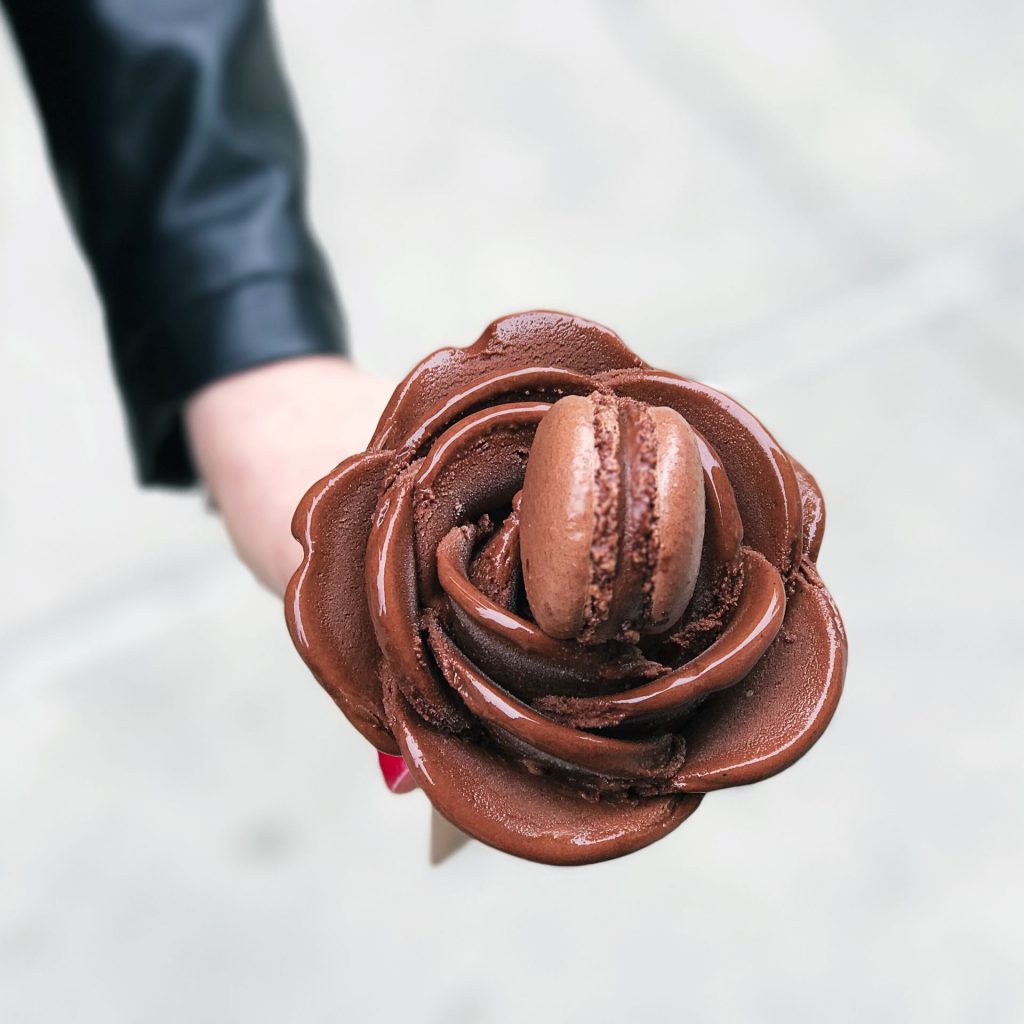 Amorino Chocolate Rose