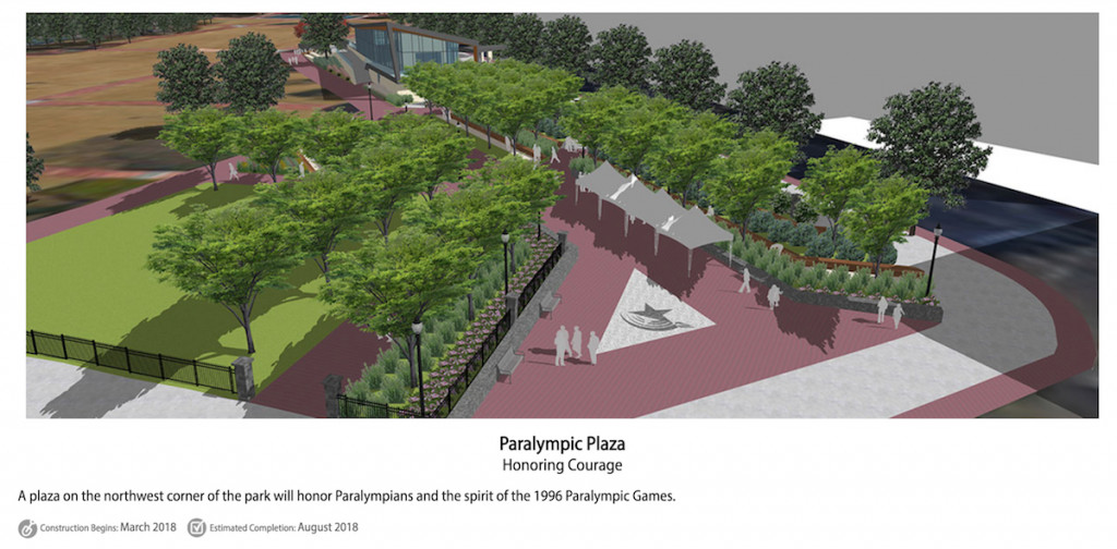 Centennial Olympic Park - Paralympic Plaza