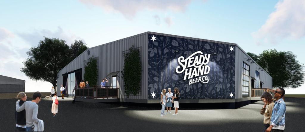 Steady Hand Beer Co. - Westside brewery rendering