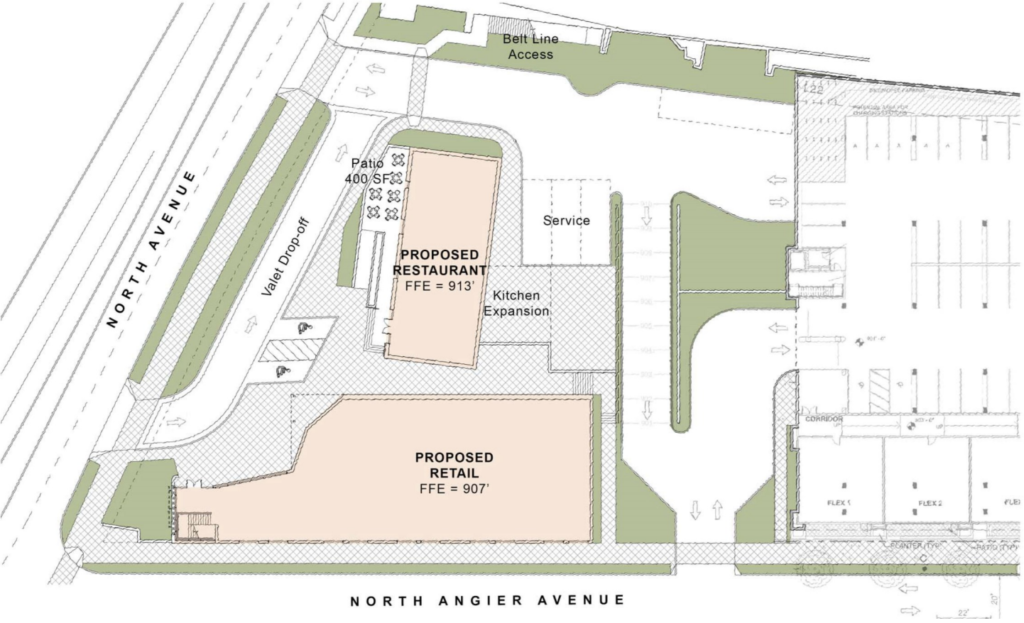 The Mill Marketplace Site Plan