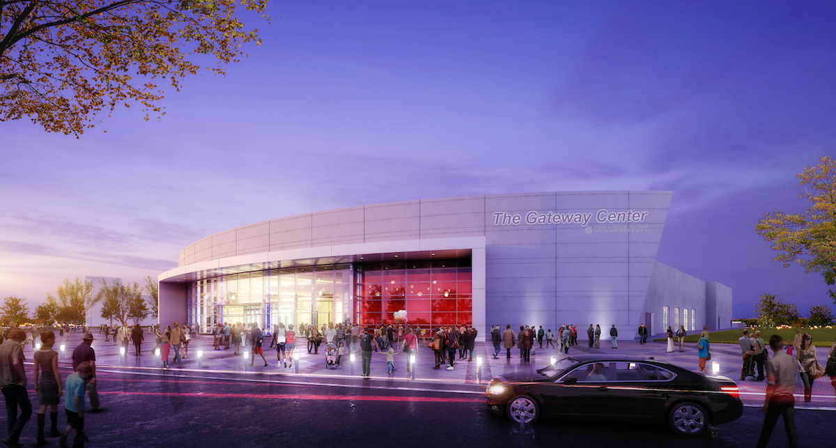 Looking good and game-ready, Gateway Center Arena at College Park