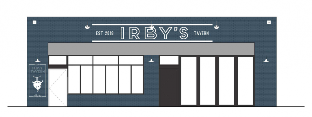 Irby's Tavern Elevation - Laura Daniel Architects.