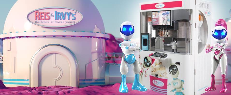 Reis & Irvy's Robotic Frozen Yogurt Robot