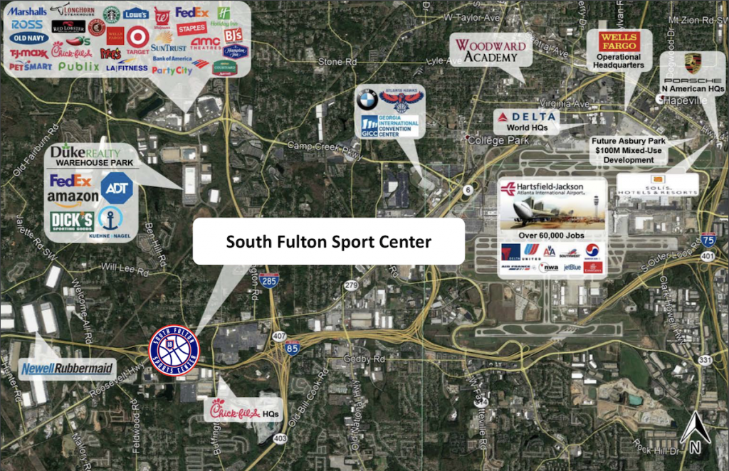 South Fulton Sports Center Rendering Overview
