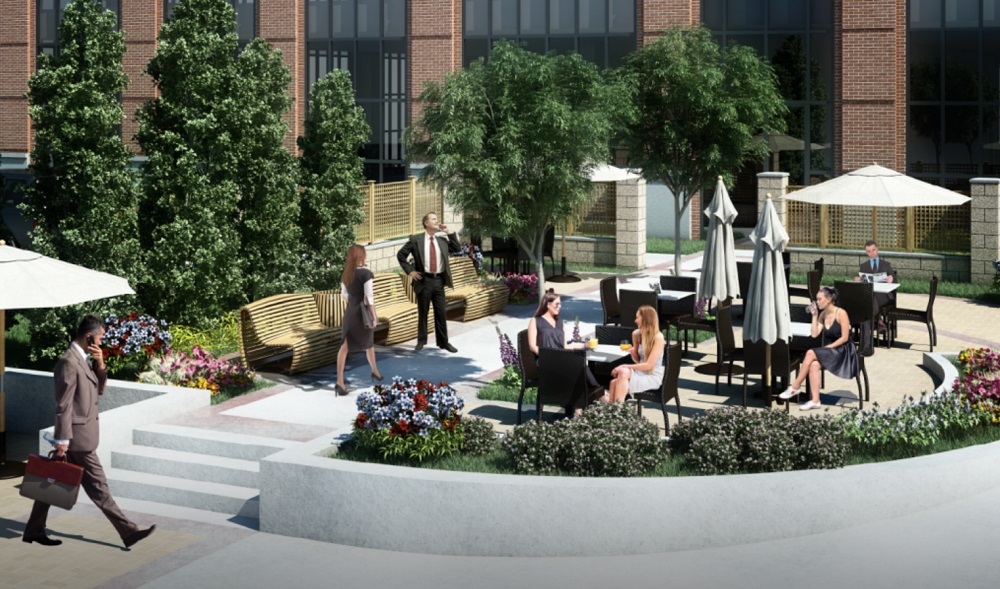 Kimball Place Alpharetta Outdoor Lounge