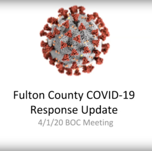 Fulton County - COVID-19 - Stay at Home