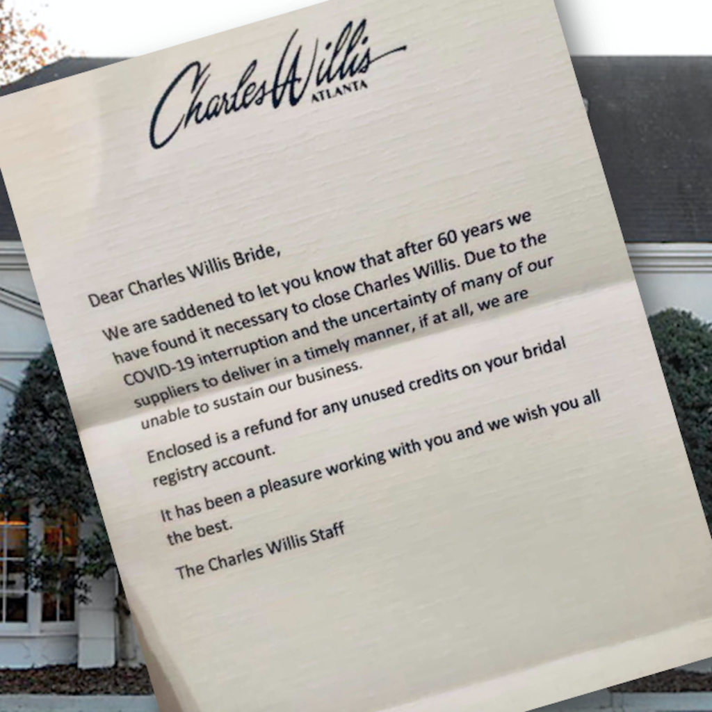 Charles Willis - Atlanta - Closed - COVID-19