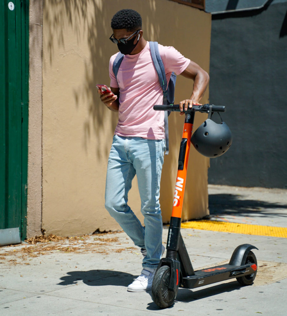 Scooters Return to Atlanta's Streets With Spin, a Ford Motor